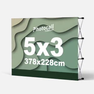 Photocall Téxtil 5x3